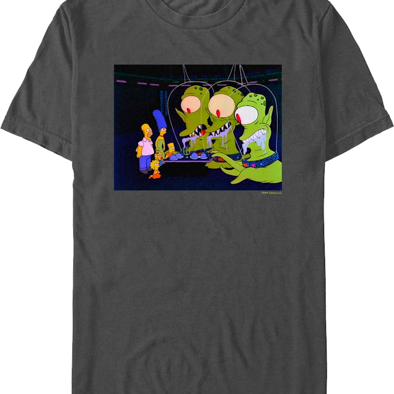 Aliens Simpsons T-Shirt