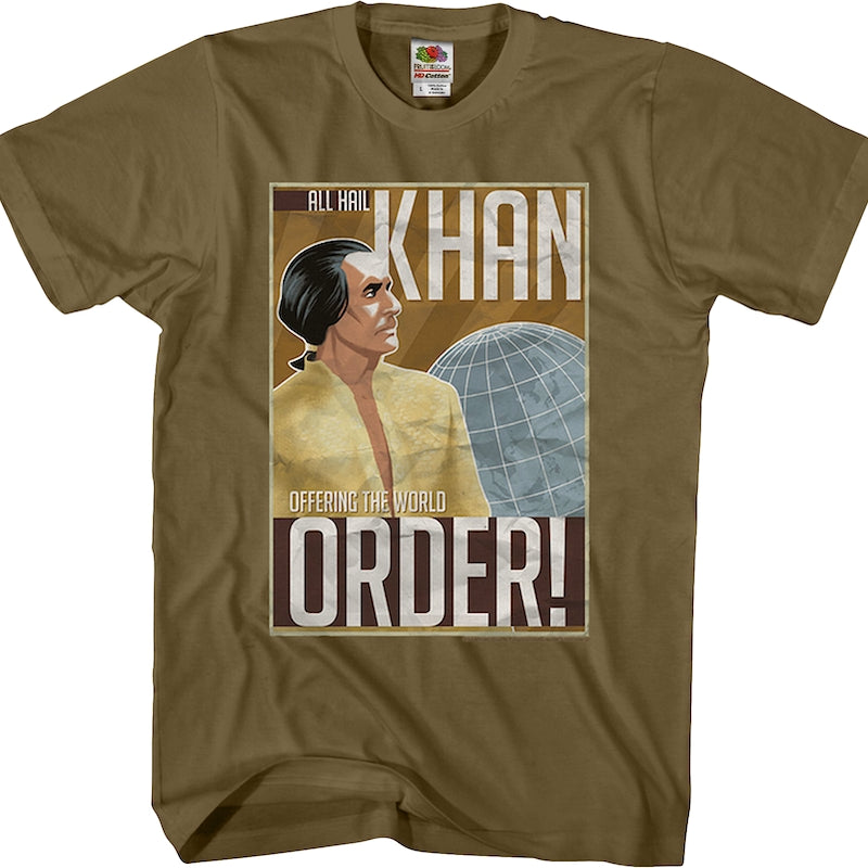 All Hail Kahn Star Trek T-Shirt