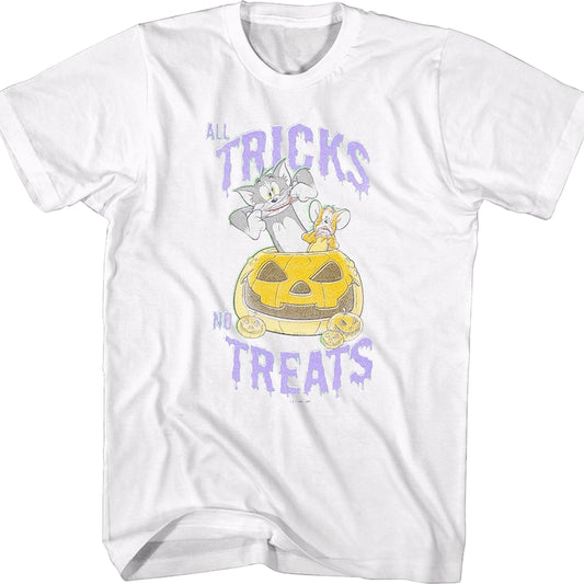All Tricks No Treats Tom and Jerry T-Shirt