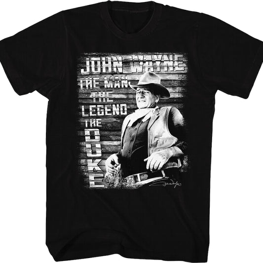 The Man The Legend The Duke John Wayne T-Shirt