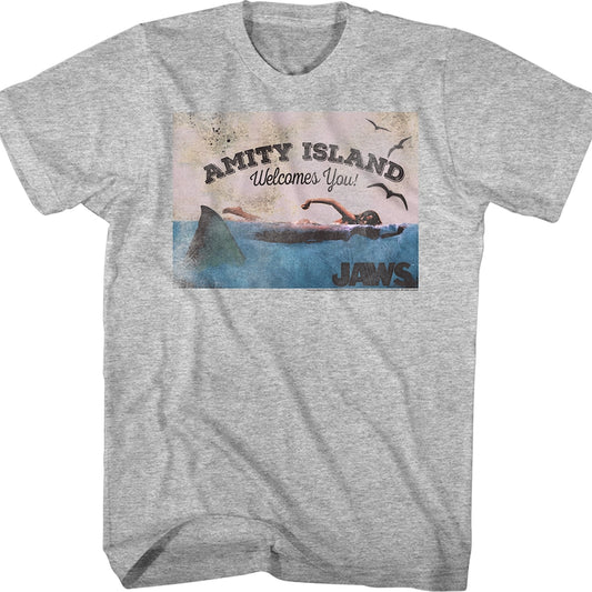 Amity Island Jaws T-Shirt