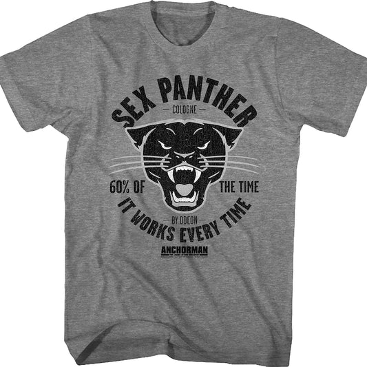 Anchorman Sex Panther Cologne T-Shirt