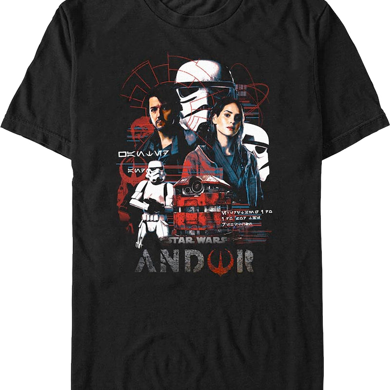 Andor Collage Star Wars T-Shirt