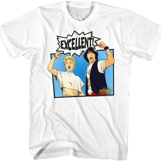 Animated Bill and Ted's Excellent Adventure T-Shirt