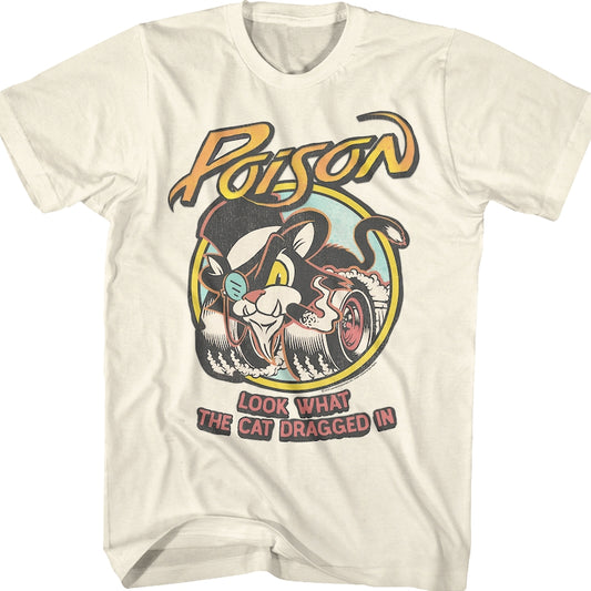 Animated Look What The Cat Dragged In Poison T-Shirt