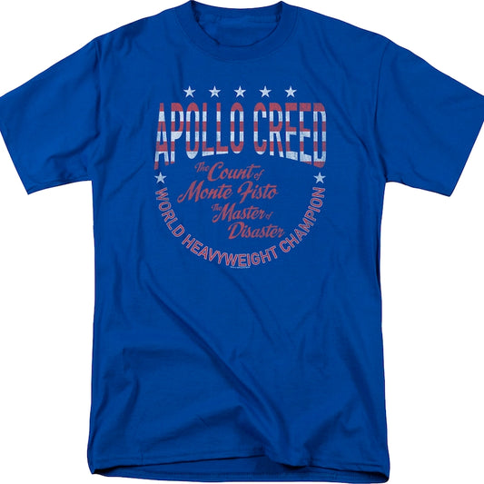 Apollo Creed World Heavyweight Champion Rocky T-Shirt