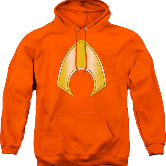 Aquaman Logo DC Comics Hoodie