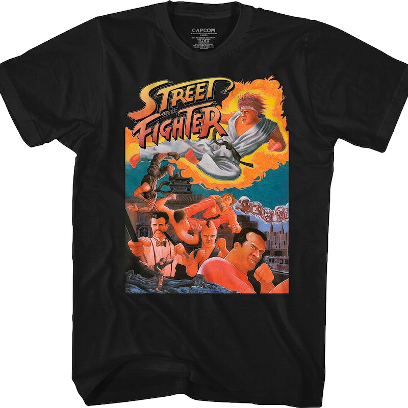 Arcade Flyer Street Fighter T-Shirt