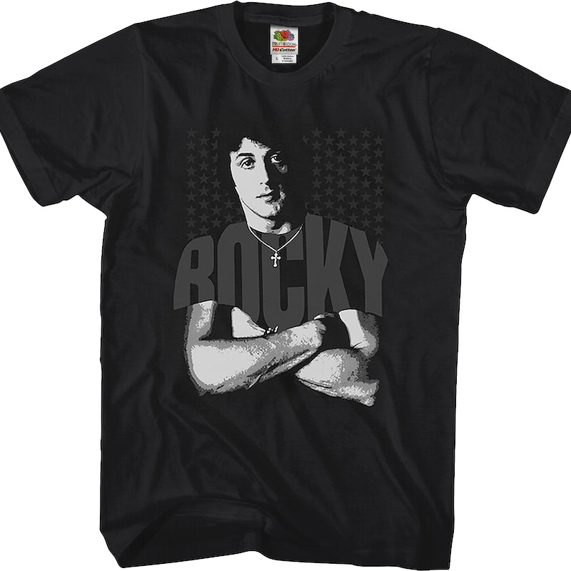 Arms Crossed Rocky T-Shirt