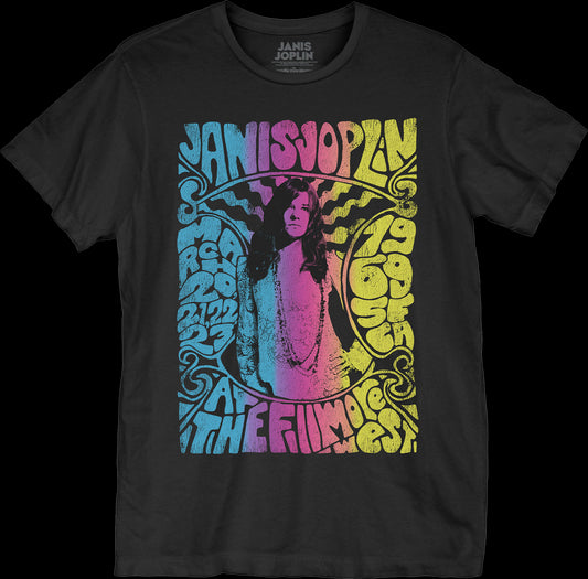 At The Fillmore West Janis Joplin T-Shirt