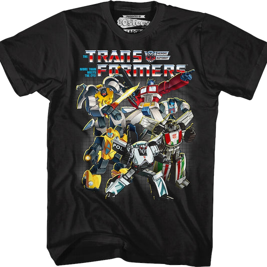 Autobots Collage Transformers T-Shirt