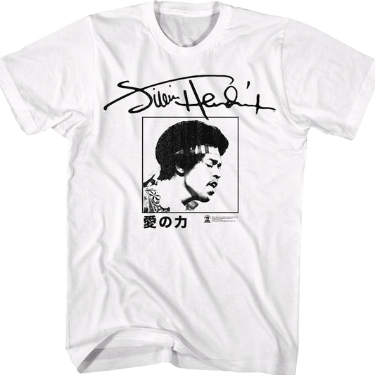 Autograph Jimi Hendrix T-Shirt