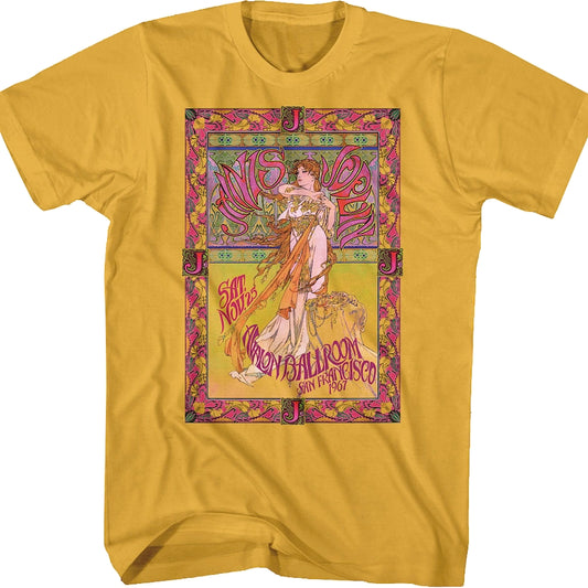 Avalon Ballroom Janis Joplin T-Shirt
