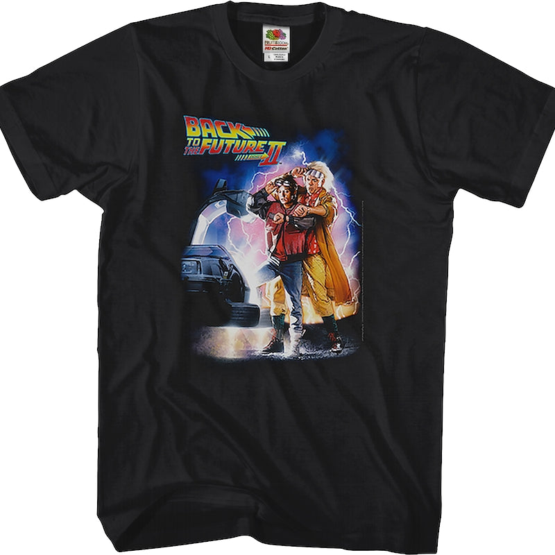 Back To The Future II Movie Poster Shirt