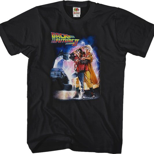 Back To The Future II Movie Poster Shirt