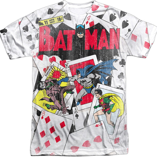 Batman Big Print The Joker's Advertising Campaign DC Comics T-Shirt