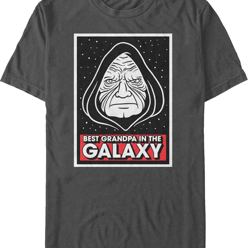 Best Grandpa In The Galaxy Star Wars T-Shirt