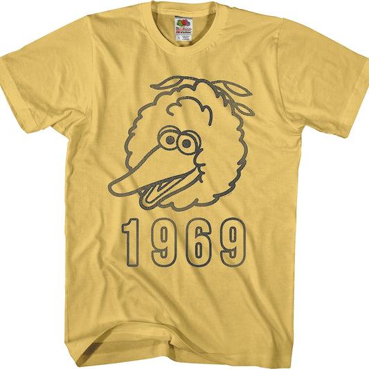 Big Bird 1969 Sesame Street T-Shirt