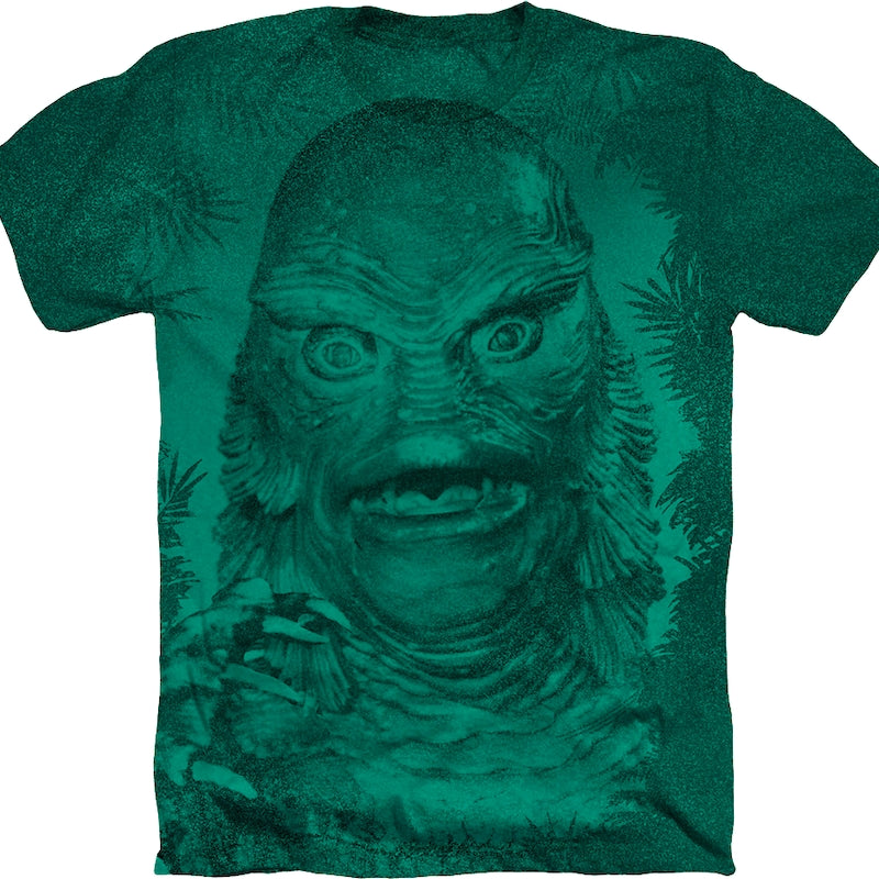 Big Print Creature From The Black Lagoon T-Shirt