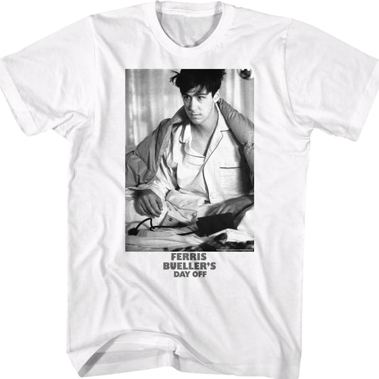 Black and White Cameron Photo Ferris Bueller's Day Off T-Shirt