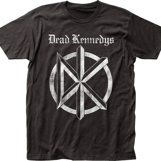 Impact Black and White Logo Dead Kennedys T-Shirt