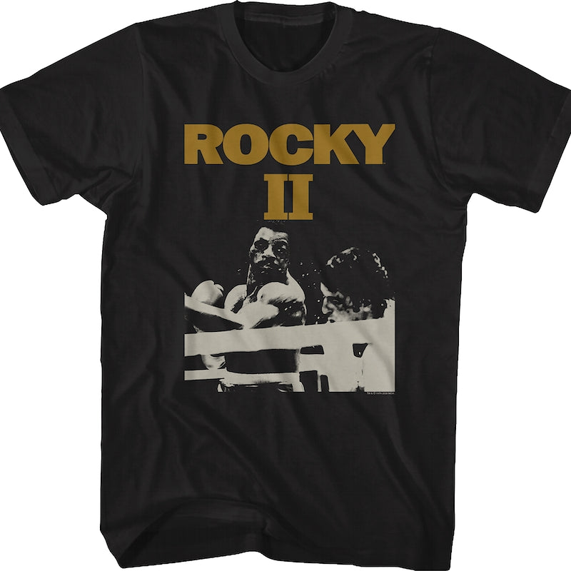 Black and White Rocky II T-Shirt