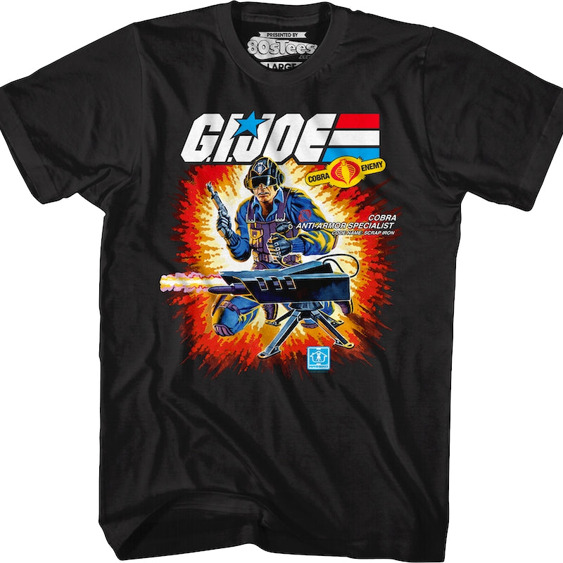 Black Box Art Scrap Iron GI Joe T-Shirt