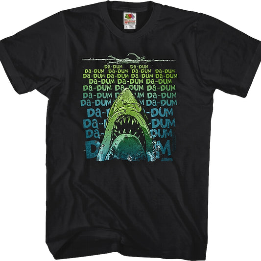 Black Da-Dum Jaws T-Shirt