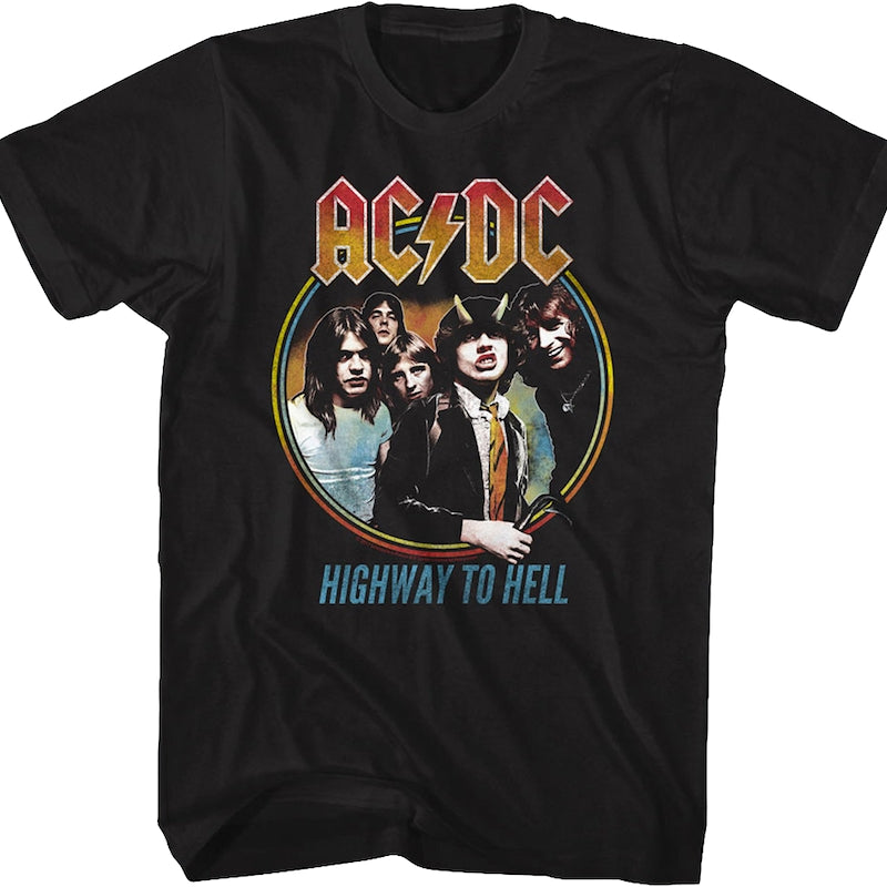 Black Highway To Hell ACDC T-Shirt