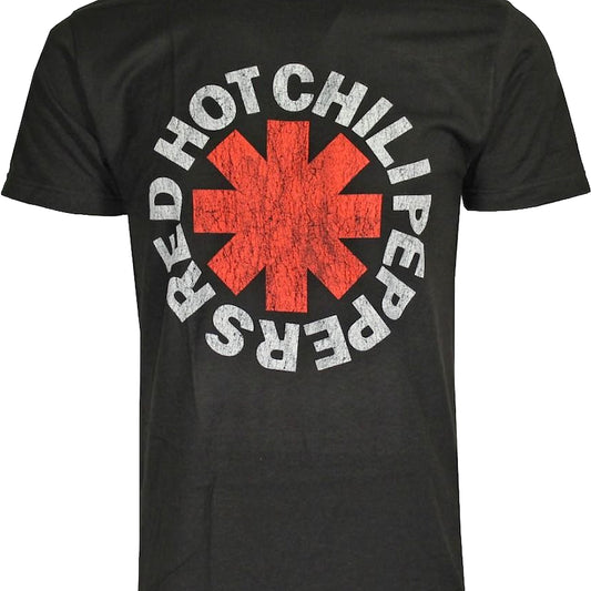 Black Logo Red Hot Chili Peppers T-Shirt