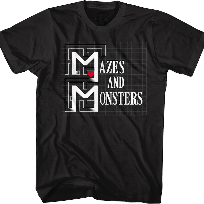 Black Mazes And Monsters T-Shirt