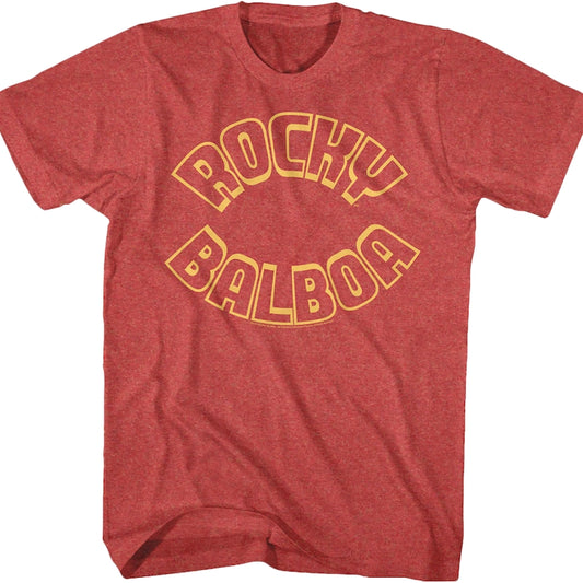 Block Letters Rocky Balboa T-Shirt