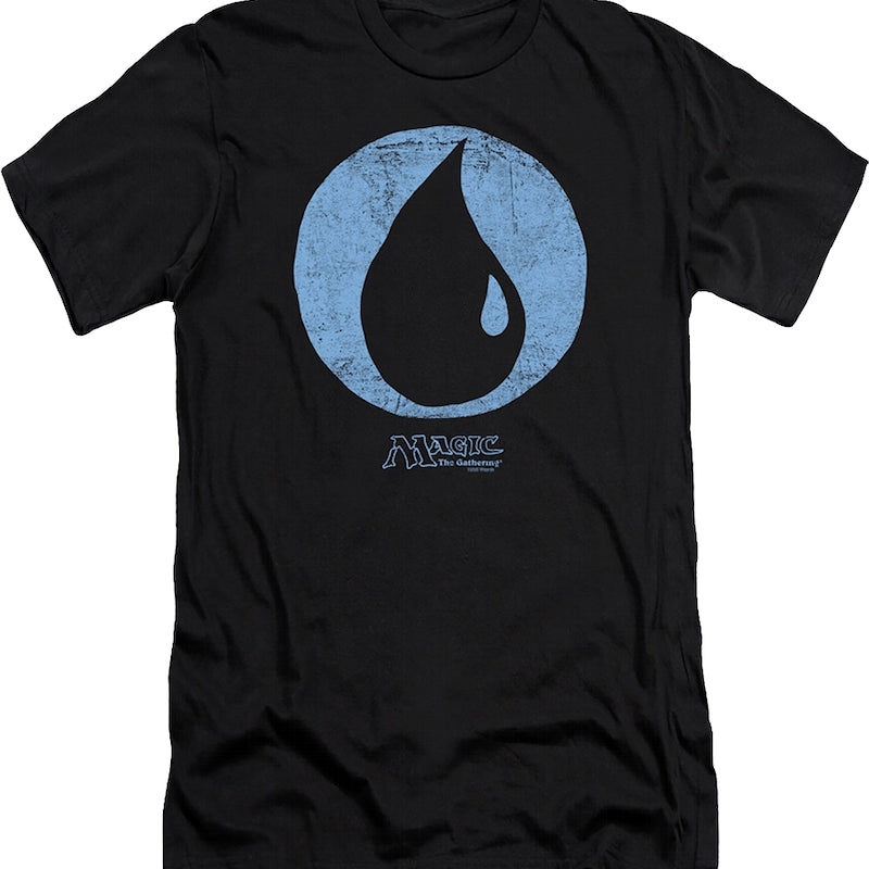 Blue Symbol Magic The Gathering T-Shirt