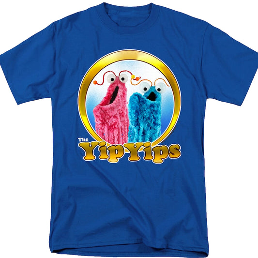 Blue Yip Yips Sesame Street T-Shirt