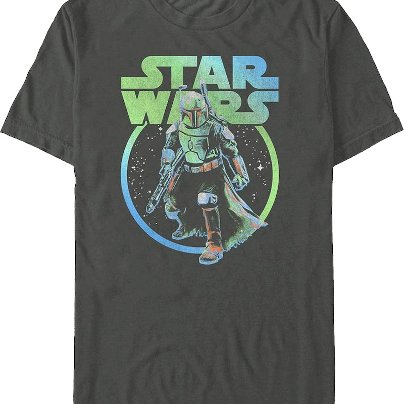 Boba Fett Bounty Hunter Pose Star Wars T-Shirt