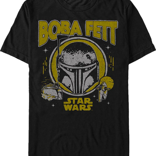 Boba Fett Helmet Star Wars T-Shirt