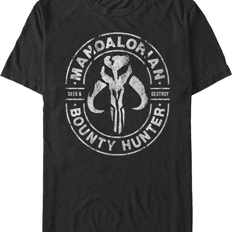 Boba Fett Mandalorian Bounty Hunter Star Wars T-Shirt