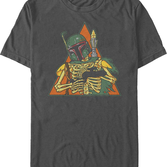 Boba Fett Skeleton Star Wars T-Shirt