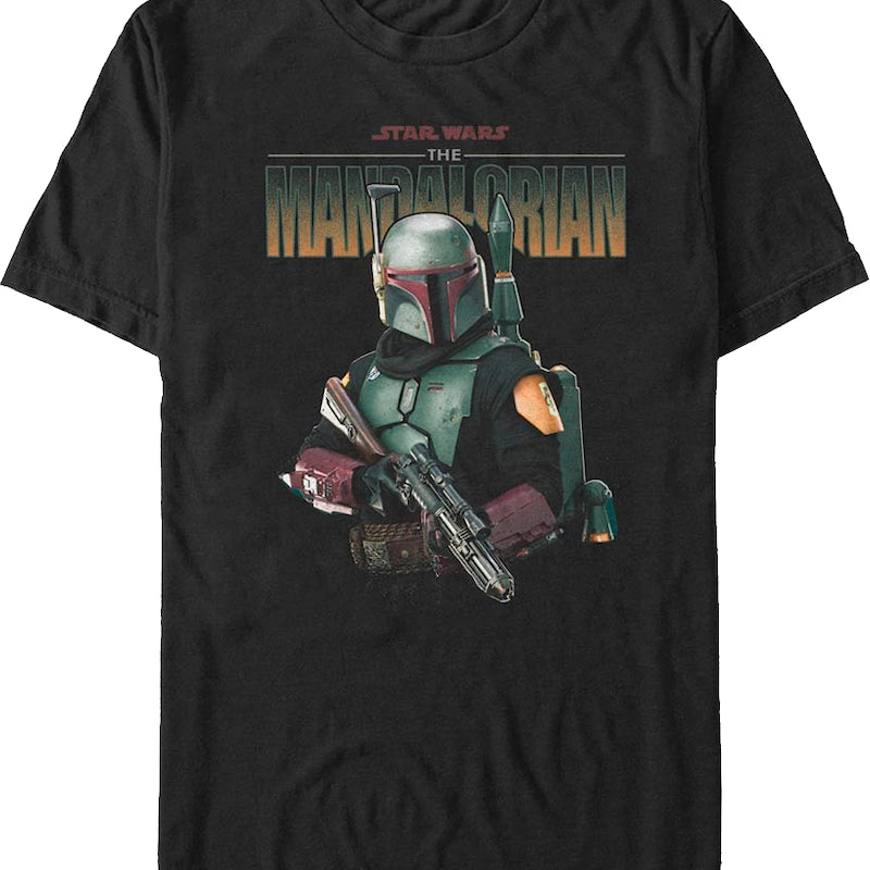 Boba Fett The Mandalorian Star Wars T-Shirt