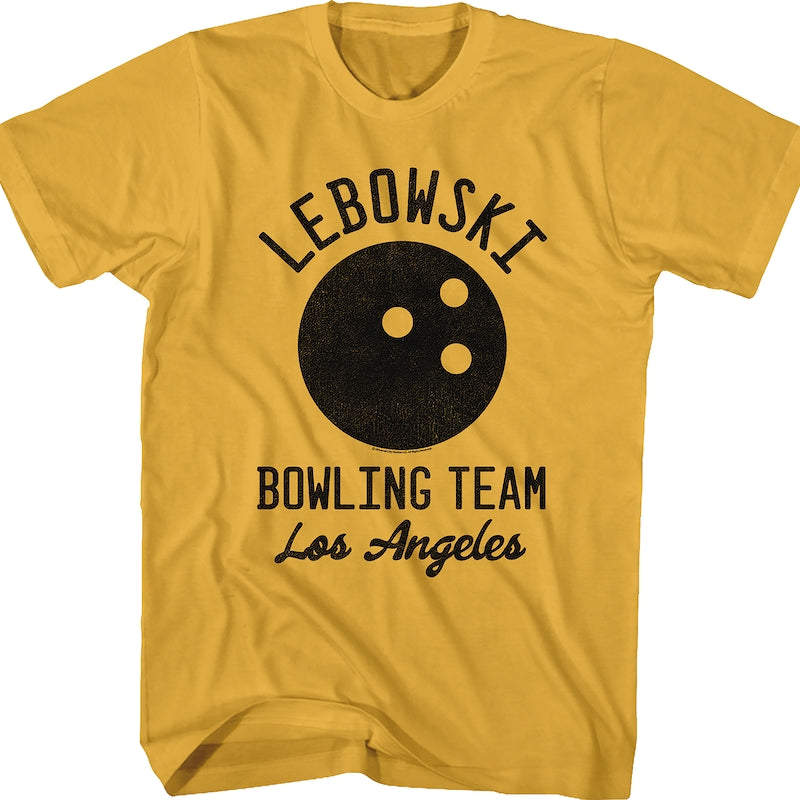 Bowling Team Big Lebowski T-Shirt