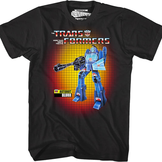 Box Art Blurr Transformers T-Shirt