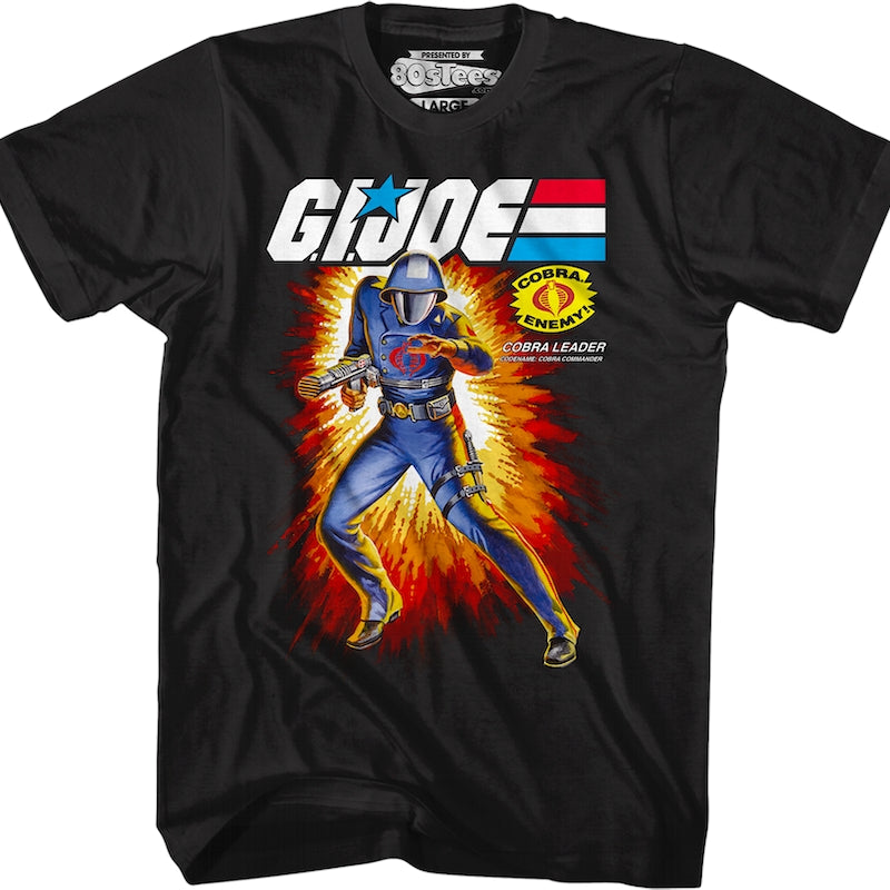 Box Art Cobra Commander GI Joe T-Shirt