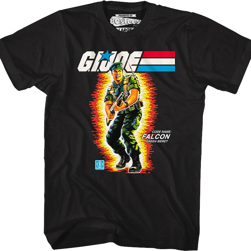 Box Art Falcon GI Joe T-Shirt