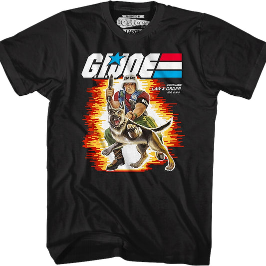 Box Art Law and Order GI Joe T-Shirt