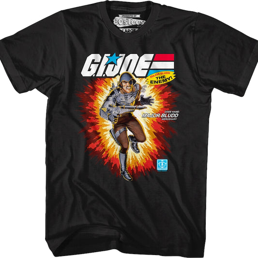 Box Art Major Bludd GI Joe T-Shirt