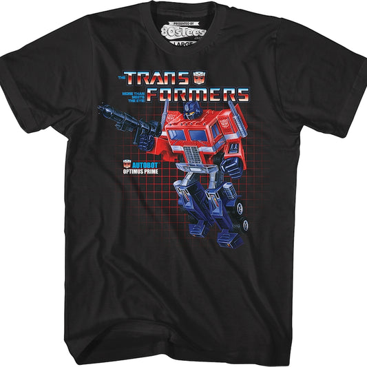 Box Art Optimus Prime Shirt