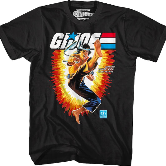 Box Art Quick Kick GI Joe T-Shirt