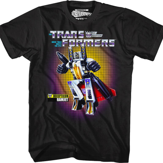 Box Art Ramjet Transformers T-Shirt