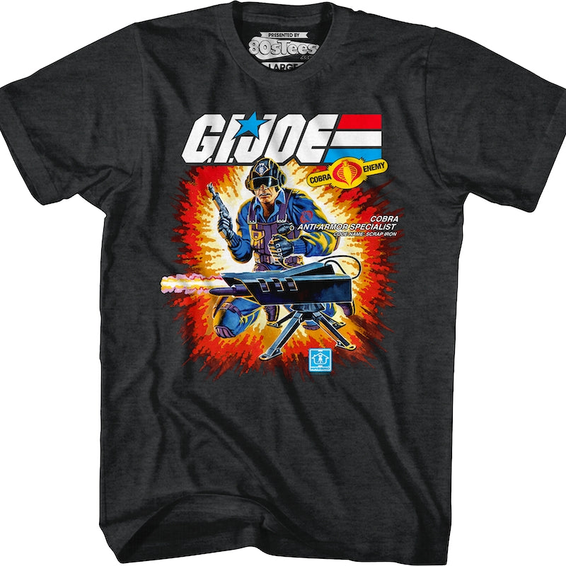 Box Art Scrap Iron GI Joe T-Shirt