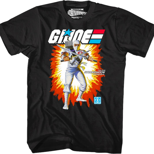 Box Art Storm Shadow GI Joe T-Shirt